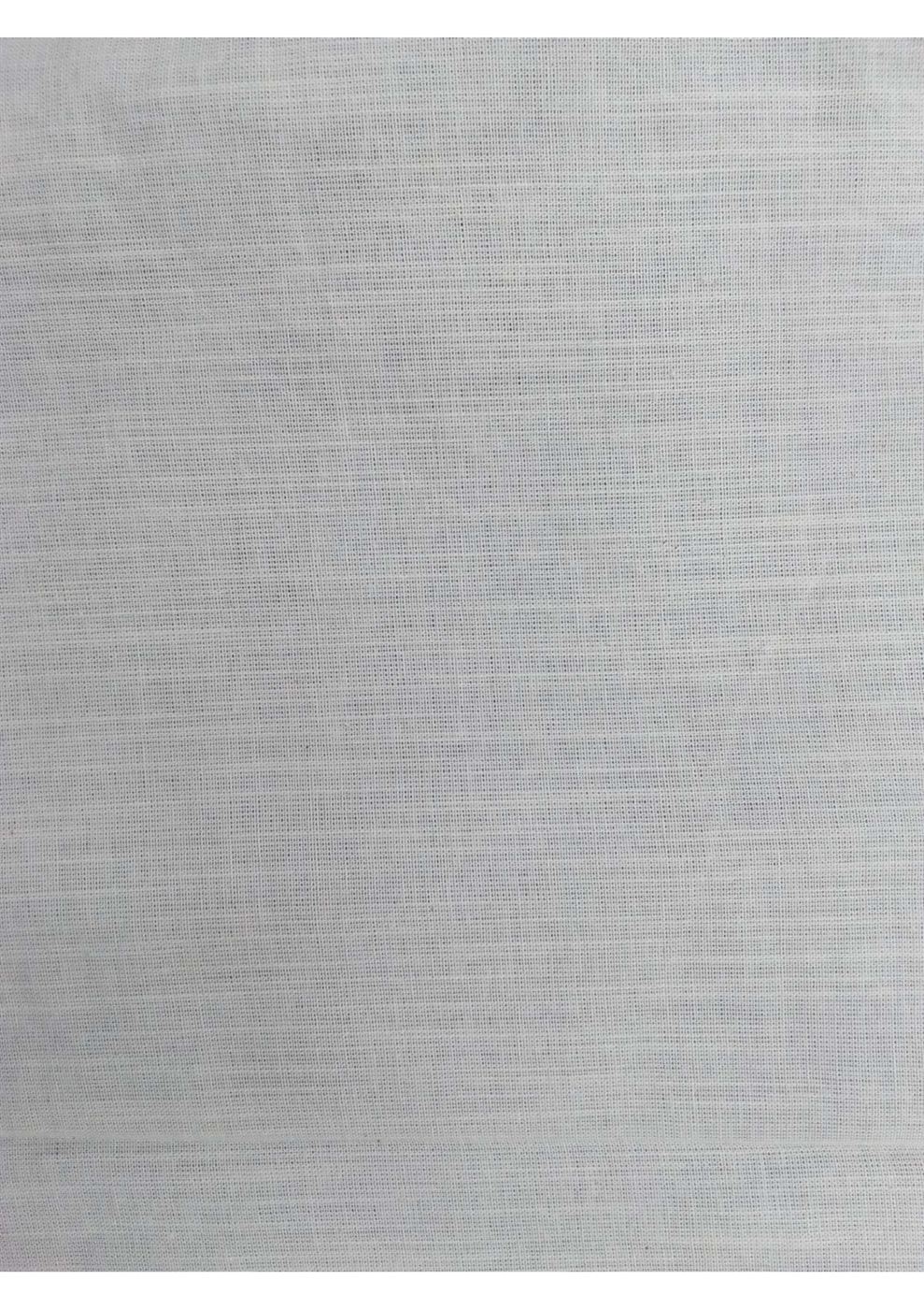Greige cotton slub fabric, loom-state